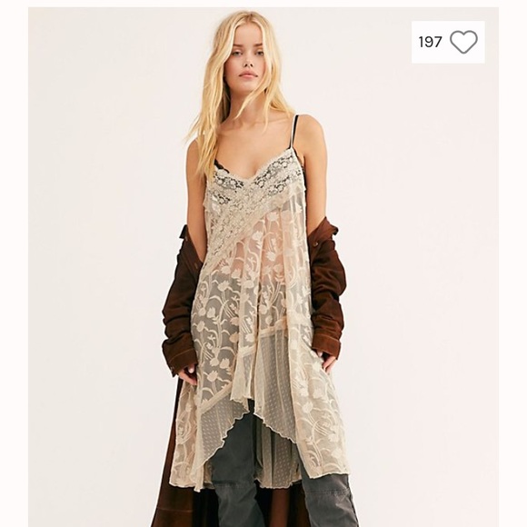 ISO Free People Don’t Think Twice Slip - Picture 1 of 1